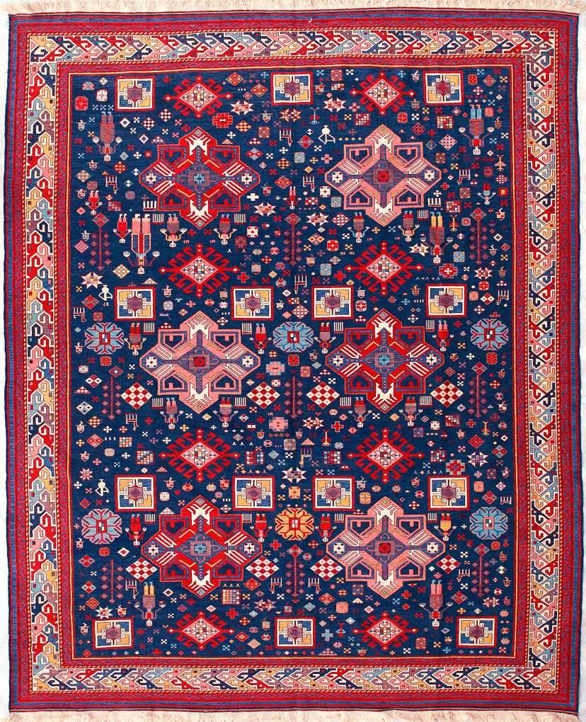 Табасаранский сумах, размер 306x373 см, ручная работа