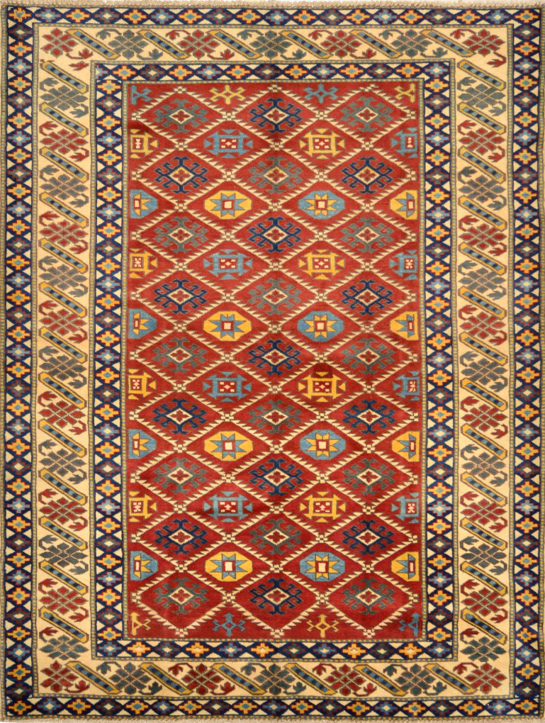 Ковер Чичи, размер 132x170 см, ручная работа