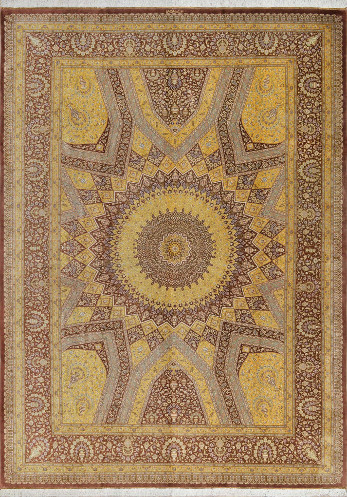 Ковер Кум, размер 244x347 см, 