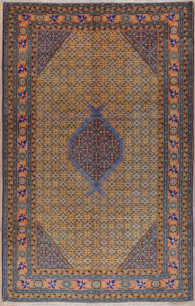 Перскидский ковер Махи, размер 200x318 см, ручная работа