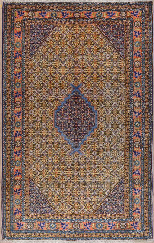 Перскидский ковер Махи, размер 200x318 см, ручная работа