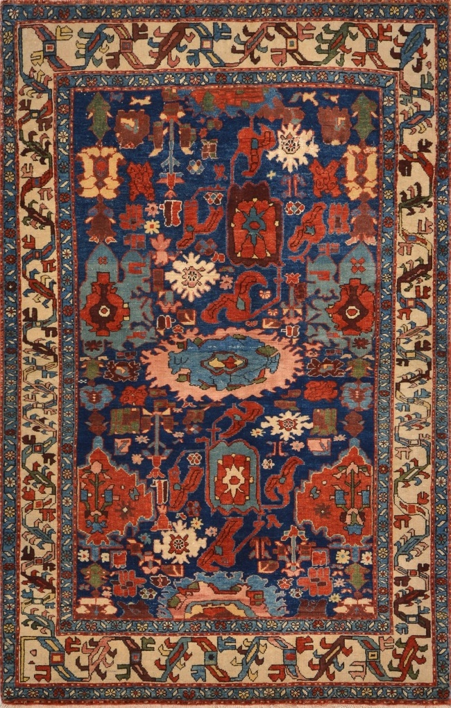 Персидский ковер , размер 117x175 см, ручная работа