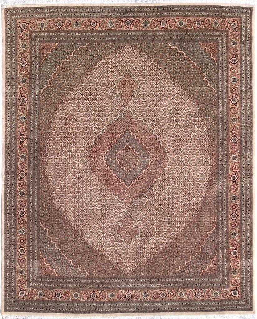 Ковер Табриз Махи, размер 247x303 см, ручная работа