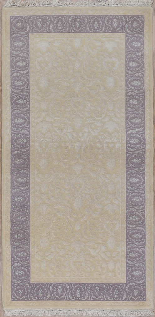 Индийский ковер, размер 71x146 см, ручная работа