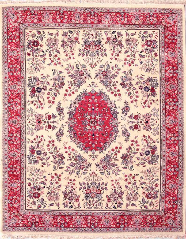 Китайский шерстяной ковер, размер 243x295 см, ручная работа