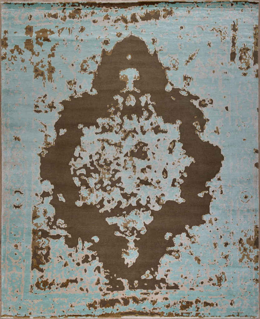 Ковер "Mint Patina", размер 248x306 см, ручная работа