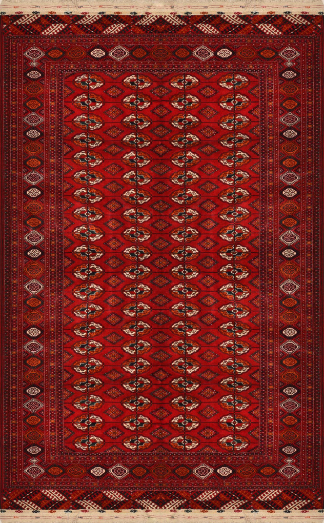 Ковер Теке, размер 211x324 см, 