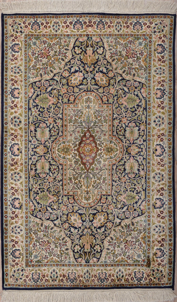 Кашмирский ковер, размер 80x126 см, ручная работа