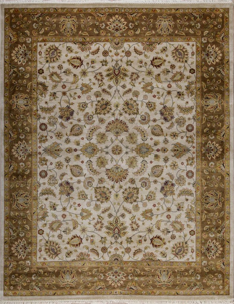 Индийский ковер, размер 244x309 см, 