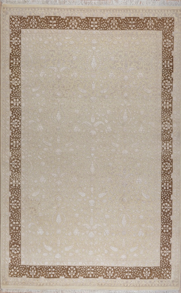 Индийский ковер, размер 190x301 см, ручная работа