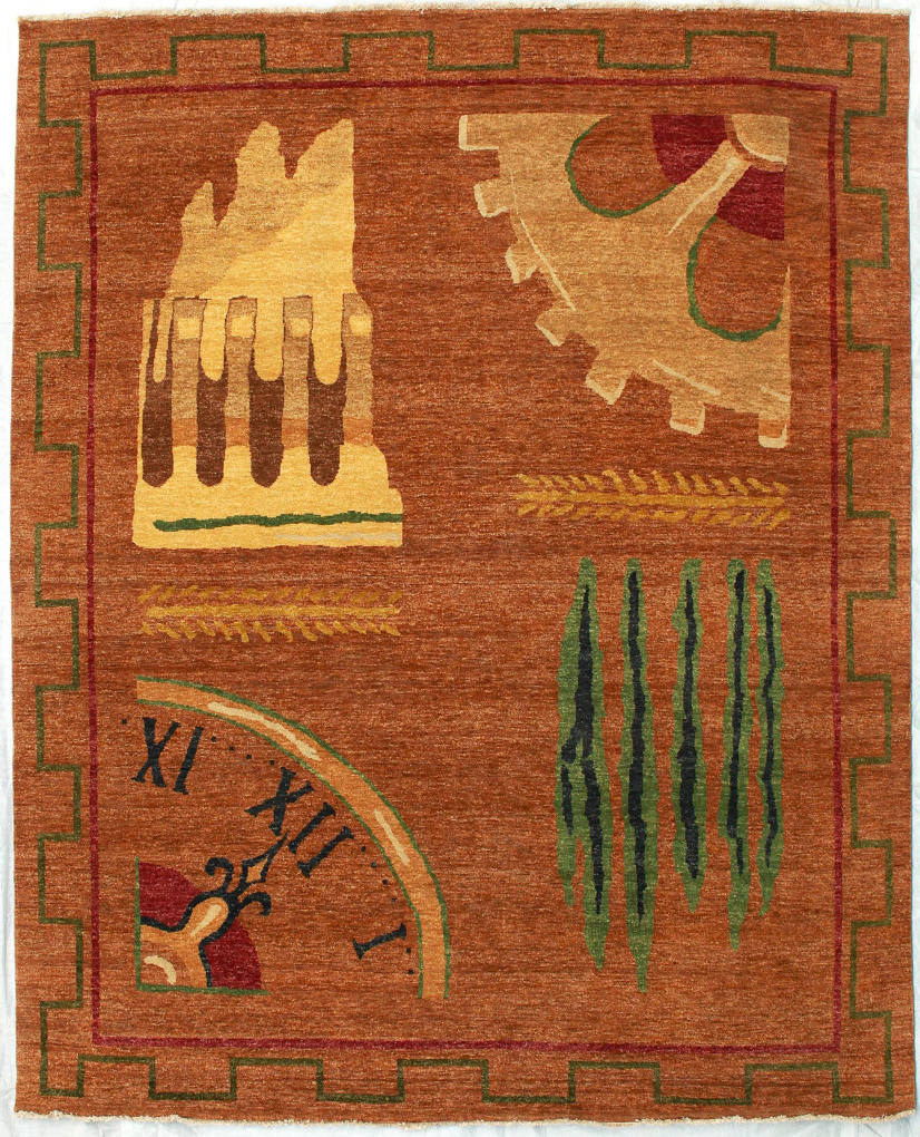 Индийский ковер, размер 251x310 см, ручная работа