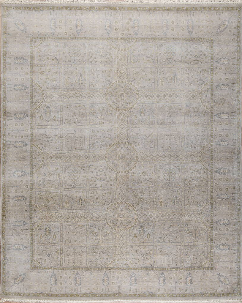 Индийский ковер, размер 246x300 см, 