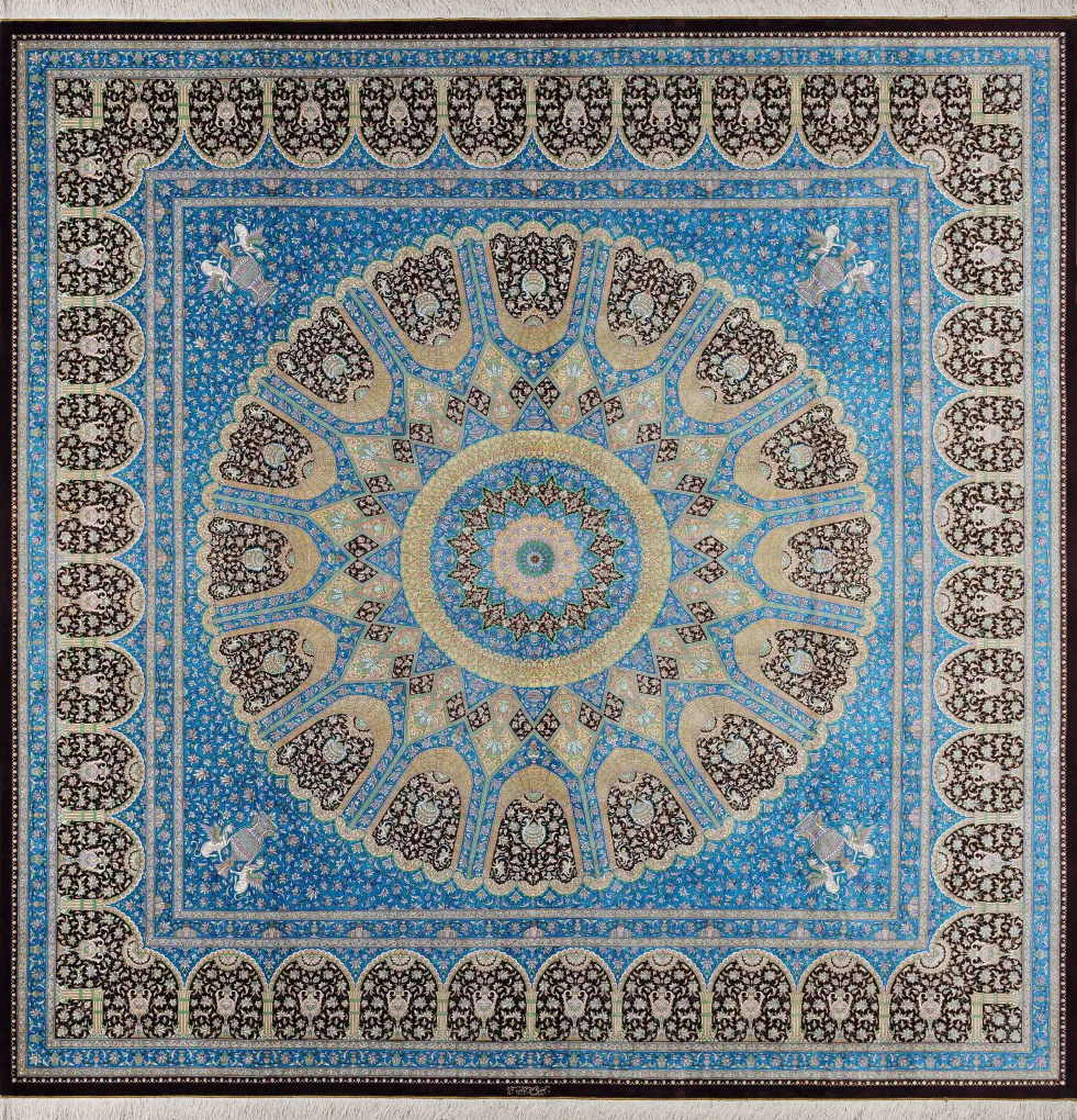 Ковер Кум, размер 340x350 см, 