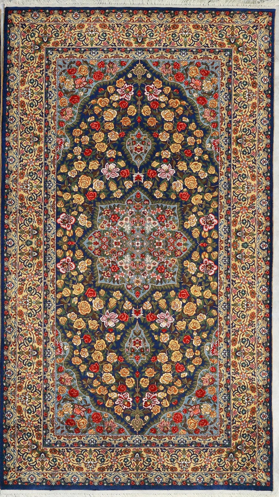 Ковер Хереке, размер 70x122 см, ручная работа