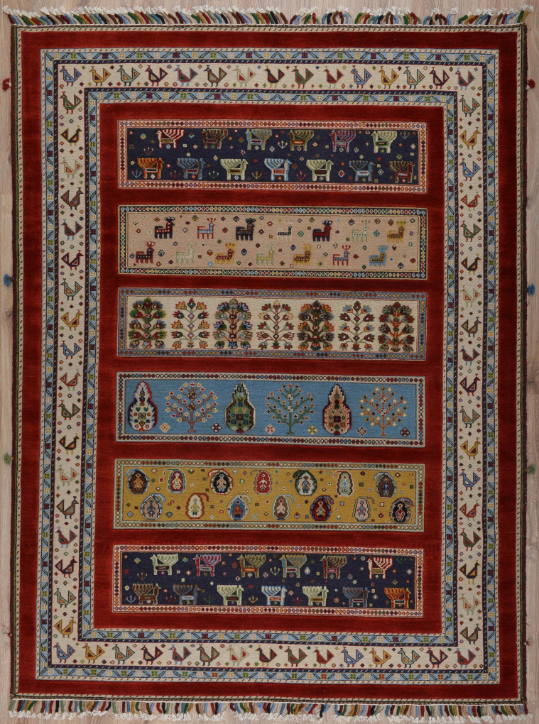 Сирджан Килим, размер 172x225 см, ручная работа