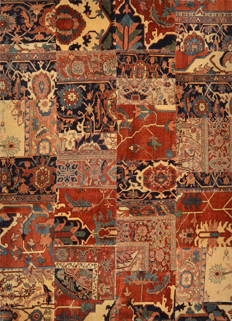 Ковер Original Patchwork, размер 195x272 см, ручная работа