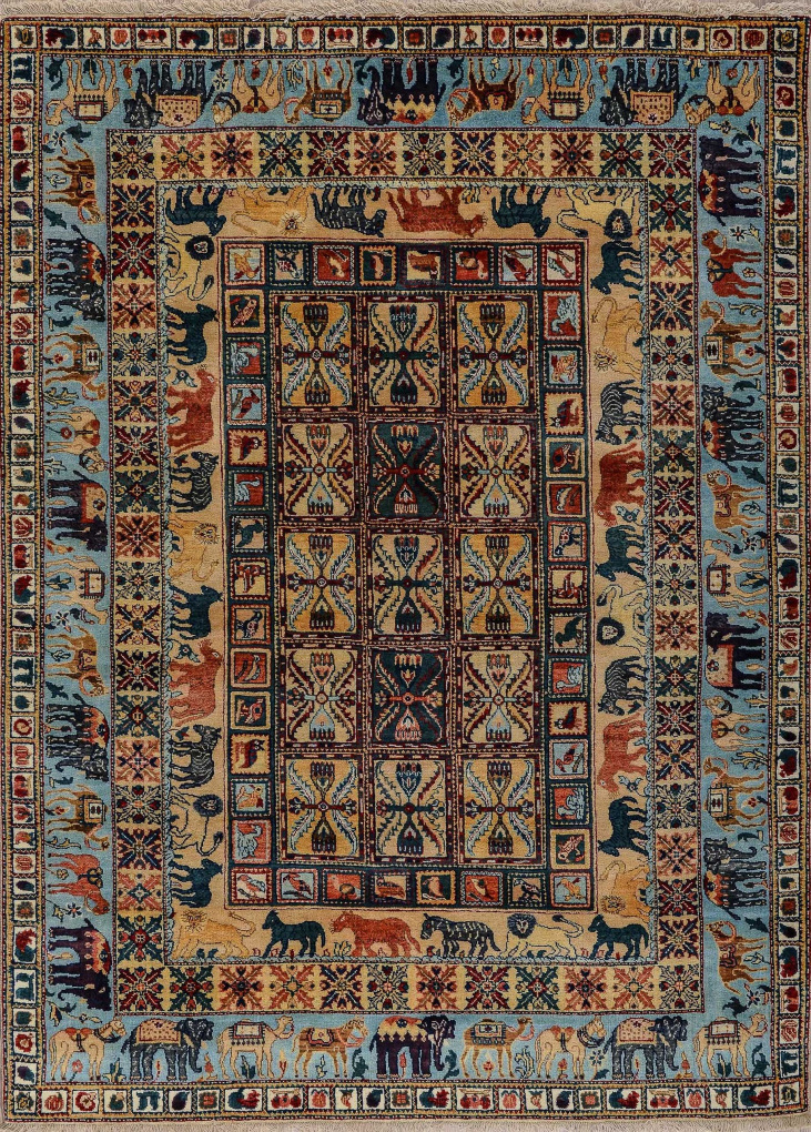Ковер Animals Pazyrik, размер 156x215 см, 