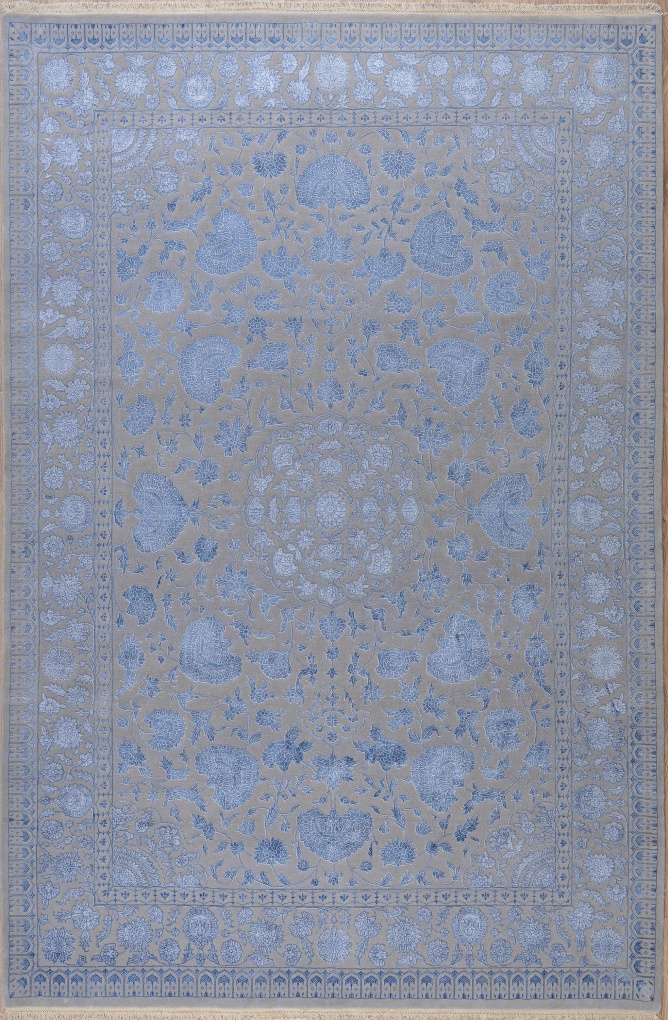 Индийский ковер, размер 198x298 см, ручная работа